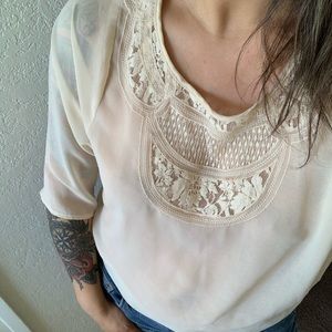 Edwardian style blouse